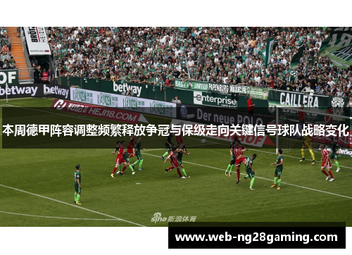 本周德甲阵容调整频繁释放争冠与保级走向关键信号球队战略变化